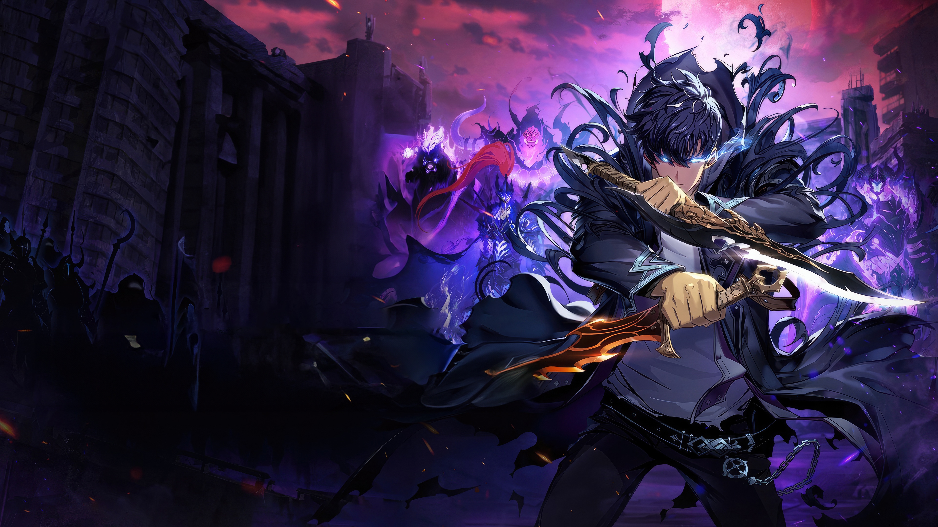 Colorful anime illustration with detailed character design